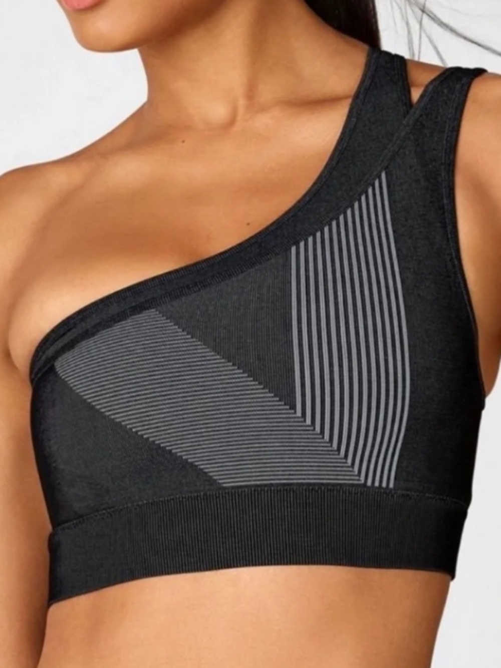 Fabletics Indy Seamless Sports Bra One-Shoulder XSmall / Small